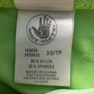 Body Glove turquoise and lime green bottoms